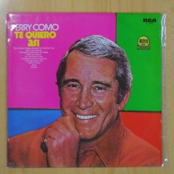 PERRY COMO - TE QUIERO ASI - LP