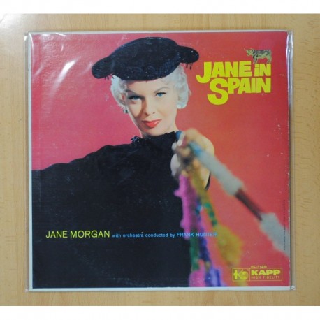 JANE MORGAN - JANE IN SPAIN - LP