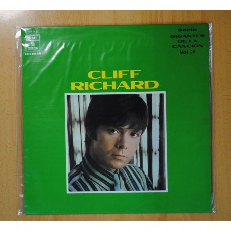 CLIFF RICHARD - SERIES GIGANTES DE LA CANCION VOL. 26 - LP