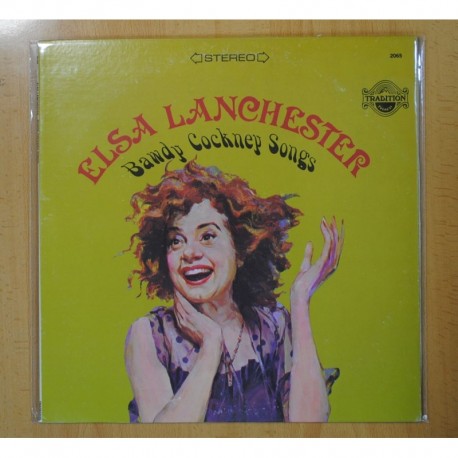 ELSA LANCHESTER - BAWDY COCKNEY SONGS - LP