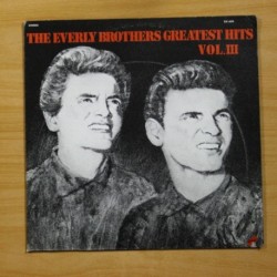 THE EVERLY BROTHERS - GREATEST HITS VOL III - LP