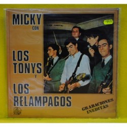 MICKY / LOS TONYS / LOS RELAMPAGOS - MICKY CON LOS TONY Y LOS RELAMPAGOS - LP