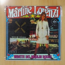 MARTINE LORENZI - VEDETTE DEL MOULIN ROUGE - LP