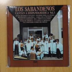 LOS SABANDEÑOS - CANTA A HISPANOAMERICA VOL 3 - LP