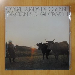 CORAL RUADA DE ORENSE - CANCIONES DE GALICIA VOL 1 - LP