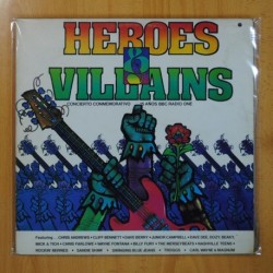 VARIOS - HEROES & VILLAINS - LP