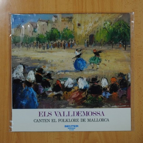 ELS VALLDEMOSSA - CANTEN EL FOLKLORE DE MALLORCA - LP