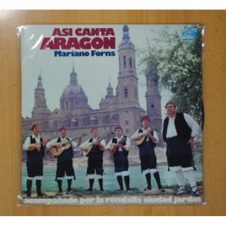 MARIANO FORNS - ASI CANTA ARAGON - LP