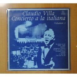 CLAUDIO VILLA - CONCIERTO A LA ITALIANA - LP