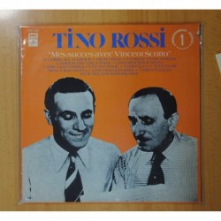TINO ROSSI - MES SUCCES AVEC VINCENT SCOTTO - LP