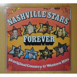 VARIOS - NASHVILLE STARS FOREVER 32 ORIGINAL COUNTRY & WESTER HITS - GATEFOLD - 2 LP