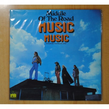 MIDDLE OR THE ROAD - MUSIC MUSIC - GATEFOLD - LP