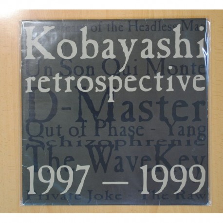 VARIOS - KOBAYASHI RETROSPECTIVE 1997 1999 - 2 LP