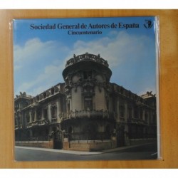 SOCIEDAD GENERAL DE AUTORES DE ESPAÑA - CINCUENTENARIO - LP