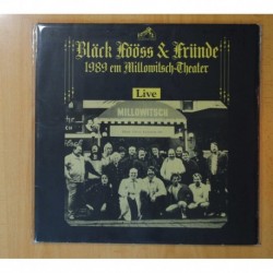 BLACK FOOSS & FRUNDE - 1989 EM MILLOWITSCH THEATER - GATEFOLD - LP