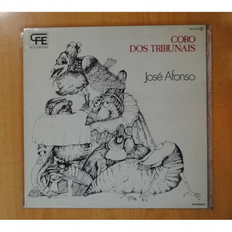 JOSE AFONSO - CORO DOS TRIBUNAIS - GATEFOLD - LP