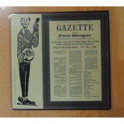 PETE SEEGER - GAZETTE WITH PETE SEEGER - LP