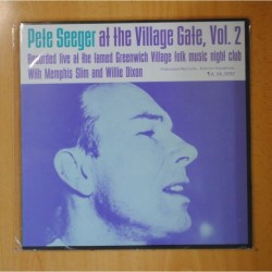 PETE SEEGER - AT THE VILLAGE CAFE VOL 2 - LP