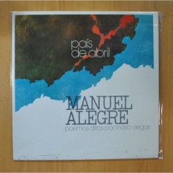 MANUEL ALEGRE - PAIS DE ABRIL / POEMAS DITOS POR MARIO VIEGAS - GATEFOLD - LP
