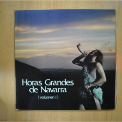 VARIOS - HORAS GRANDES DE NAVARRA VOLUMEN 1 - LP
