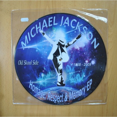 MICHAEL JACKSON - HOMAGE, RESPECT & MEMORY EP - PICTURE - LP