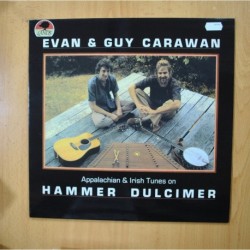 EVAN & GUY CARAWAN - APPALCHIAN & IRISH TUNES ON HAMMER DULCIMER - LP