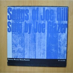 JOE GLAZER - SONGS OF JOE HILL SUNG BY JOE GLAZER - LP