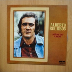 ALBERTO BOURBON - AÑOS DE AMOR - LP