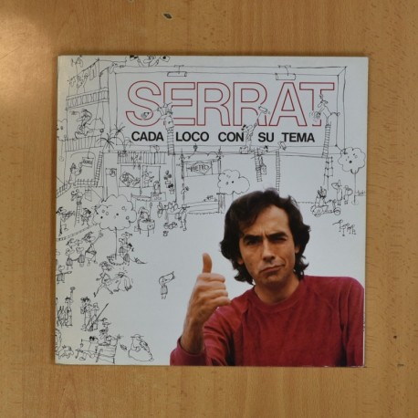 JOAN MANUEL SERRAT - CADA LOCO CON SU TEMA - GATEFOLD LP