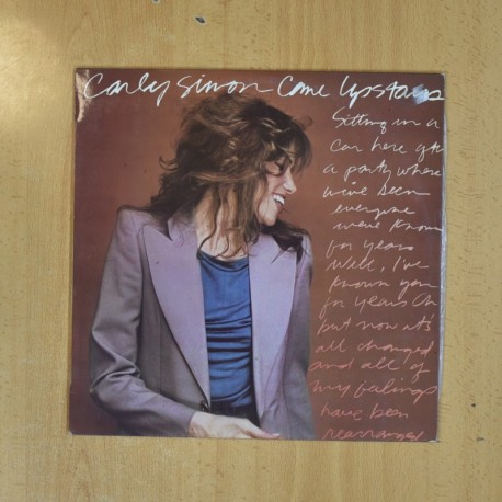 CARLY SIMON - COME UPSTAIRS - LP