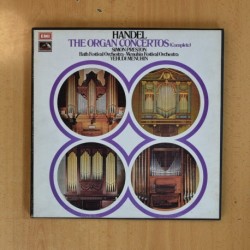 HANDEL - THE ORGAN CONCERTOS - BOX 4 LP + LIBRETO