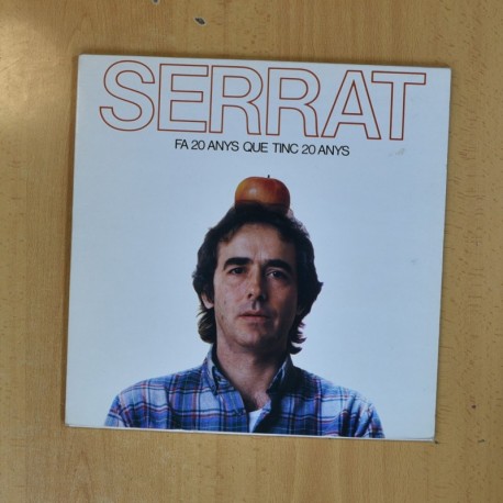 JOAN MANUEL SERRAT - FA 20 ANYS QUE TINC 20 ANYS - LP