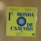 VARIOS - 1 RONDA DE CANCONS - LP