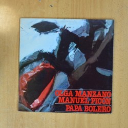 OLGA MANZANO / MANUEL PICON - PAPA BOLERO - GATEFOLD LP