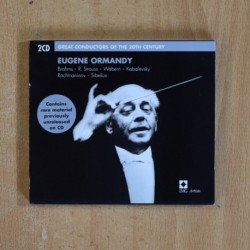 EUGENE ORMANDY - GREAT CONDUCTORS OF THE 20 TH CENTURY - CD