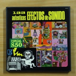 VARIOS - 133 AUTENTICOS EFECTOS DE SONIDO - BOX 3 LP