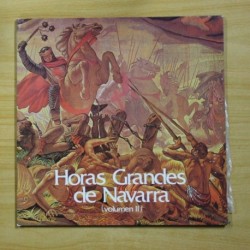 VARIOS - HORAS GRANDES DE NAVARRA VOL. II - GATEFOLD - LP