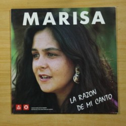 MARISA - LA RAZON DE MI CANTO - LP