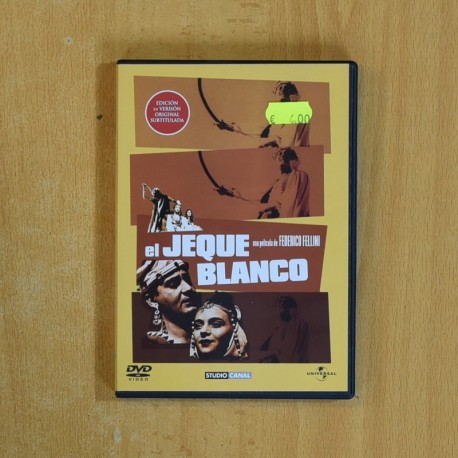 EL JEQUE BLANCO - DVD