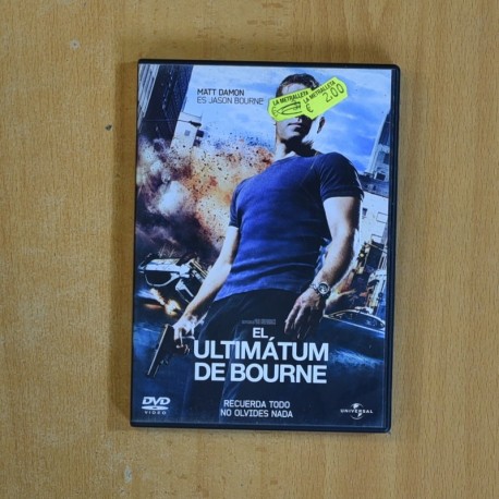 EL ULTIMATUM DE BOURNE - DVD