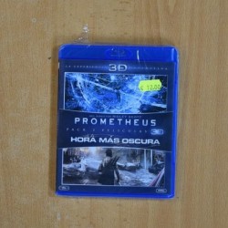 PROMETHEUS / LA HORA MAS OSCURA - 3D BLURAY
