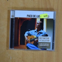 PACO DE LUCIA - GOLD - CD