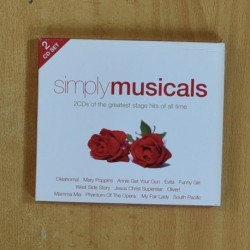 VARIOS - SIMPLY MUSICALS - 2 CD