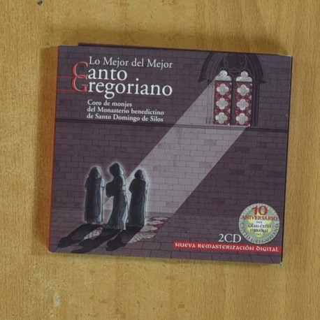 VARIOS - LO MEJOR DEL MEJOR CANTO GREGORIANO - 2 CD