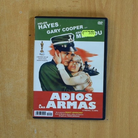 ADIOS A LAS ARMAS - DVD