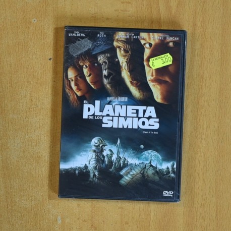 EL PLANETA DE LOS SIMIOS - DVD