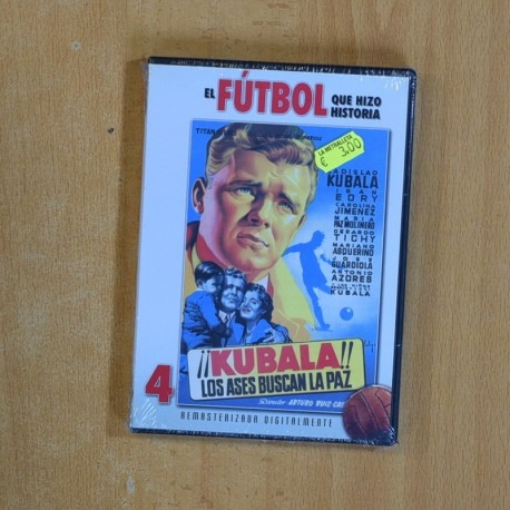 KUBALA LOS ASES BUSCAN LA PAZ - DVD