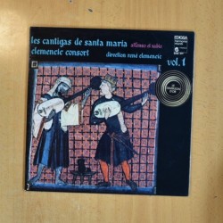VARIOS - LES CANTIGAS DE SANTA MARIA - GATEFOLD LP
