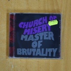 CHURCH OF MISERY - MASTER OF BRUTALITY - CD