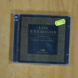LOS ENEMIGOS - EN DIRECTO OBRAS ESCOCIDAS - 2 CD